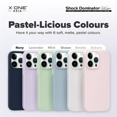 X.One® Shock Dominator Pastel Case for iPhone 14 Series — Pastelicious Colours