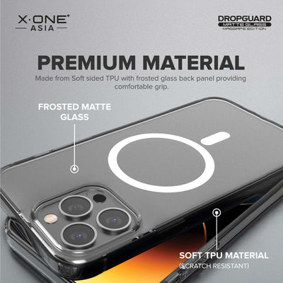 X.One® Dropguard Matte Glass MagSafe Case for iPhone 14 Series — Premium Material