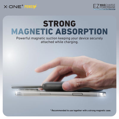 X.One® EZ MagCharge 10000mAh MagSafe Wireless Power Bank — Strong Magnetic
