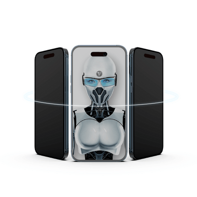 X.One® Anti Blue Light + Privacy Screen Protector — Feature Diagram