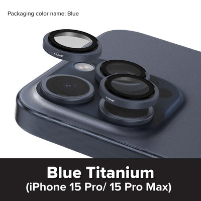 X.One® Camera Armor Pro for iPhone 15 Pro Max — White Titanium