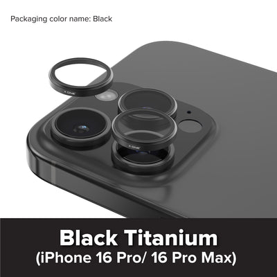 X.One® Camera Armor Pro for iPhone 16 Pro Max — Natural Titanium