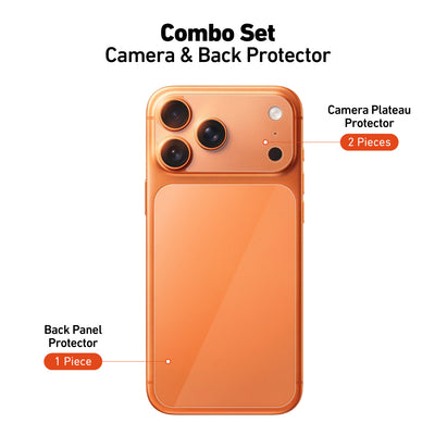 X.One® Camera Plateau and Back Panel Protector — Combo Set (Camera + Back Panel)
