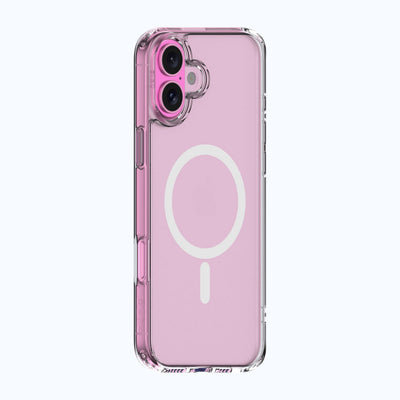 X.One® Dropguard Clear MagSafe Case for iPhone 16 Plus — Corner Detail