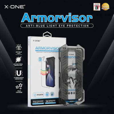 [Anti Blue Light] Hybrid Polymer Screen Protector with Installer Kit